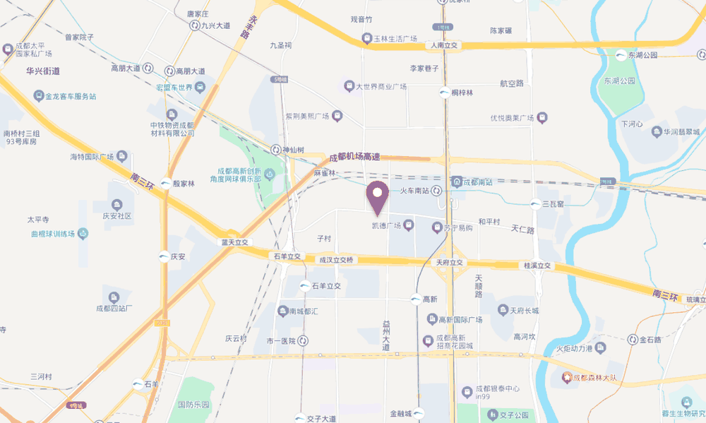 晶立方新经济总部基地位置地图